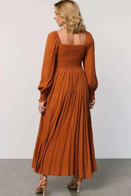 Maddalena Maxi Dress | Camel