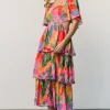 Madrigal Tiered Dress | Multi
