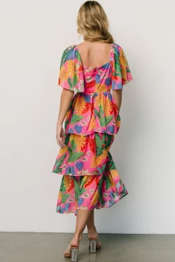Madrigal Tiered Dress | Multi
