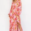 Malena Maxi Dress | Pink Multi