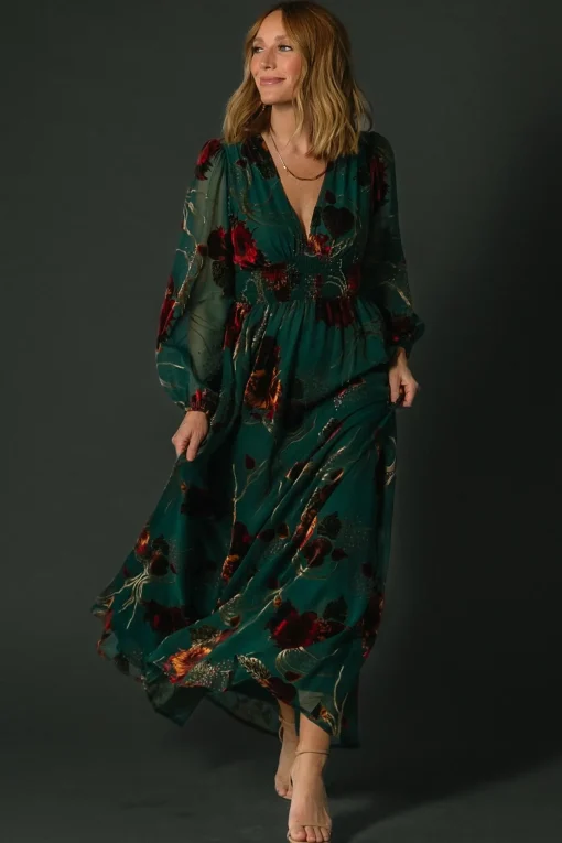 Mikla Maxi Dress | Jade Multi