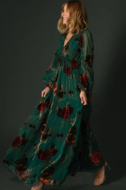 Mikla Maxi Dress | Jade Multi