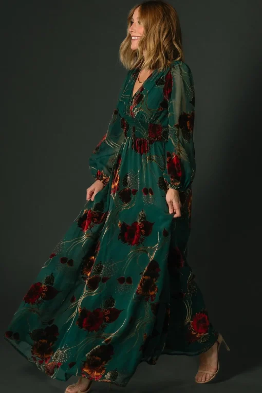 Mikla Maxi Dress | Jade Multi