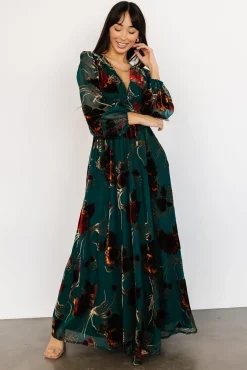 Mikla Maxi Dress | Jade Multi