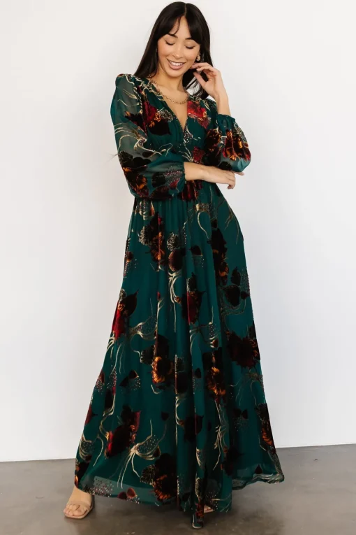 Mikla Maxi Dress | Jade Multi