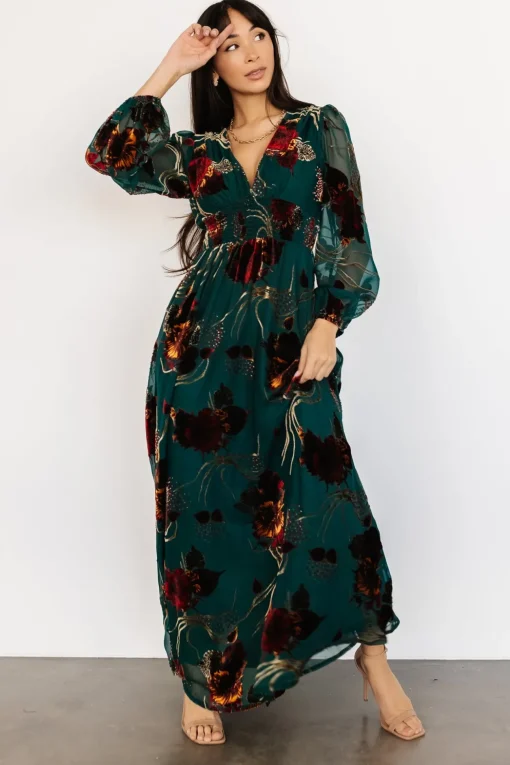 Mikla Maxi Dress | Jade Multi