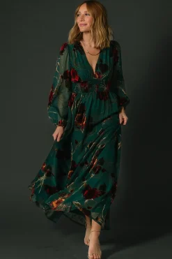Mikla Maxi Dress | Jade Multi