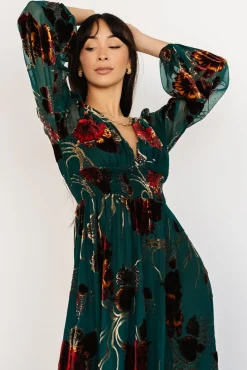 Mikla Maxi Dress | Jade Multi