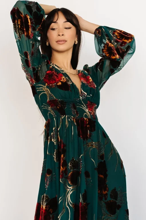 Mikla Maxi Dress | Jade Multi