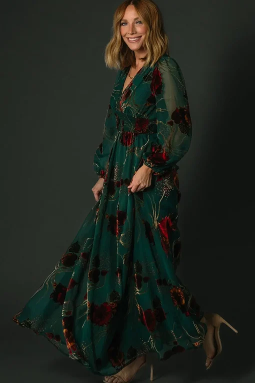 Mikla Maxi Dress | Jade Multi