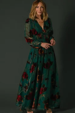 Mikla Maxi Dress | Jade Multi