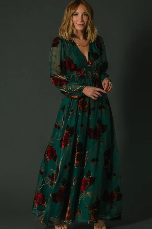 Mikla Maxi Dress | Jade Multi