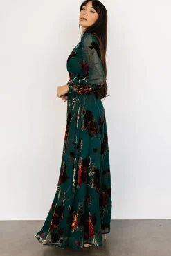 Mikla Maxi Dress | Jade Multi