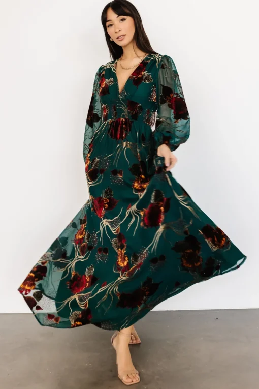 Mikla Maxi Dress | Jade Multi