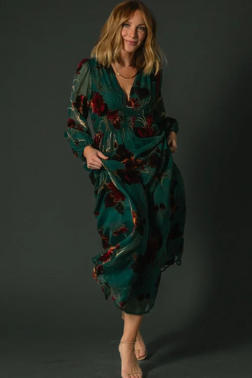 Mikla Maxi Dress | Jade Multi