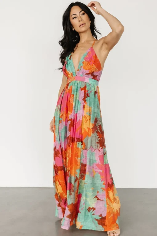 Miramar Maxi Dress | Multi Print