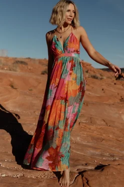 Miramar Maxi Dress | Multi Print