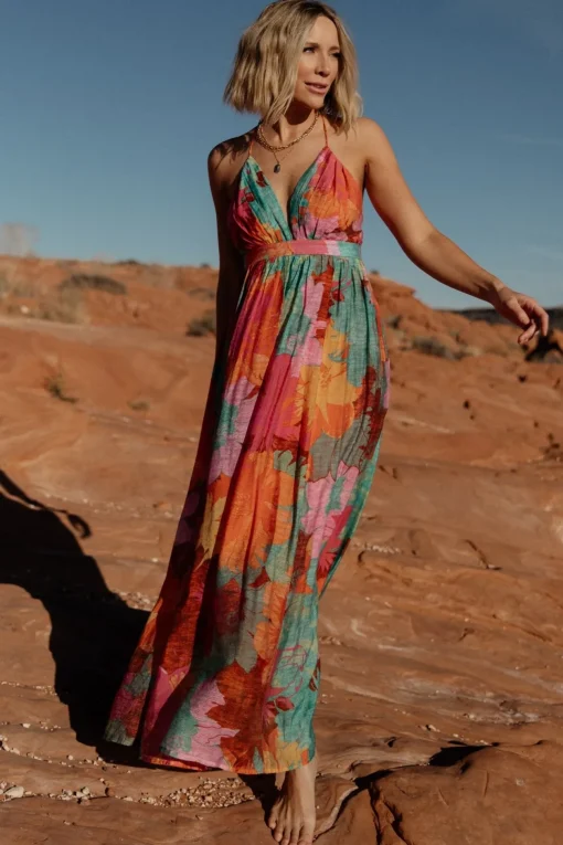 Miramar Maxi Dress | Multi Print