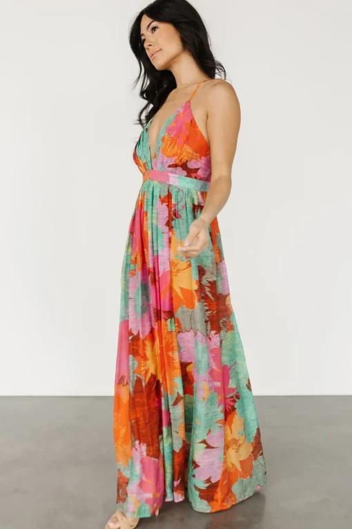 Miramar Maxi Dress | Multi Print