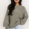 Mona Knit Sweater | Olive