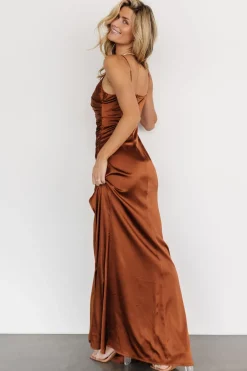Monet Satin Gown | Spice