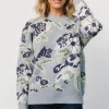 Munich Sweater | Light Blue Multi