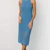 Nalani Knit Tank Dress | Blue