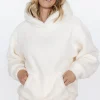 Neve Teddy Hoodie | Cream