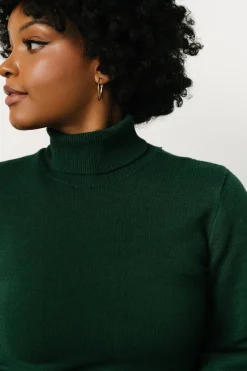 Nielsen Turtleneck Sweater | Emerald
