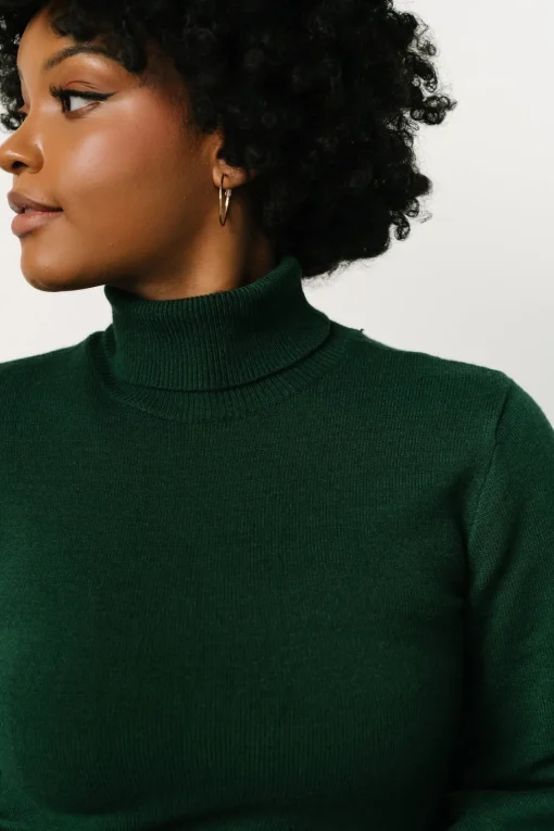 Nielsen Turtleneck Sweater | Emerald
