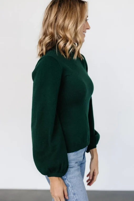 Nielsen Turtleneck Sweater | Emerald