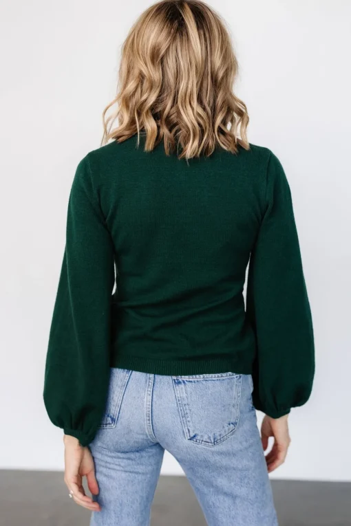 Nielsen Turtleneck Sweater | Emerald