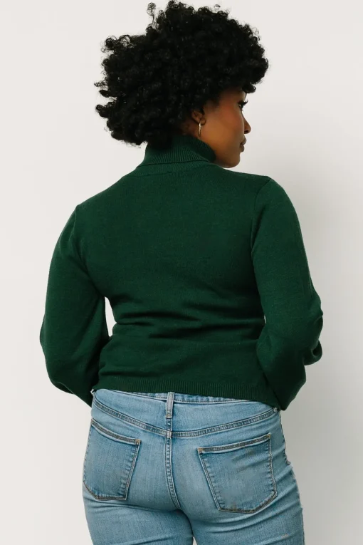 Nielsen Turtleneck Sweater | Emerald