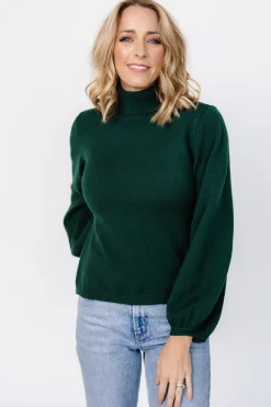 Nielsen Turtleneck Sweater | Emerald