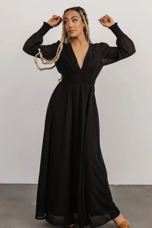 Olivia Maxi Dress | Black