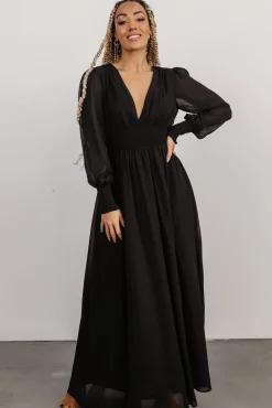 Olivia Maxi Dress | Black