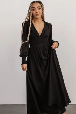 Olivia Maxi Dress | Black