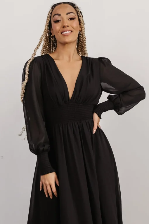 Olivia Maxi Dress | Black
