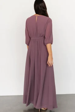 Rebecca Maxi Dress | Vintage Plum