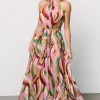 Rita Maxi Dress | Green Multi Print