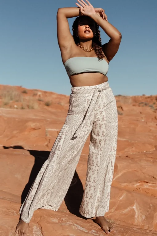 San Sebastian Pants | Tan Multi