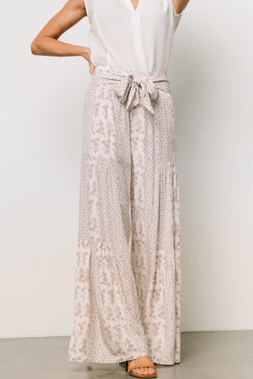 San Sebastian Pants | Tan Multi