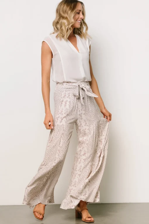 San Sebastian Pants | Tan Multi