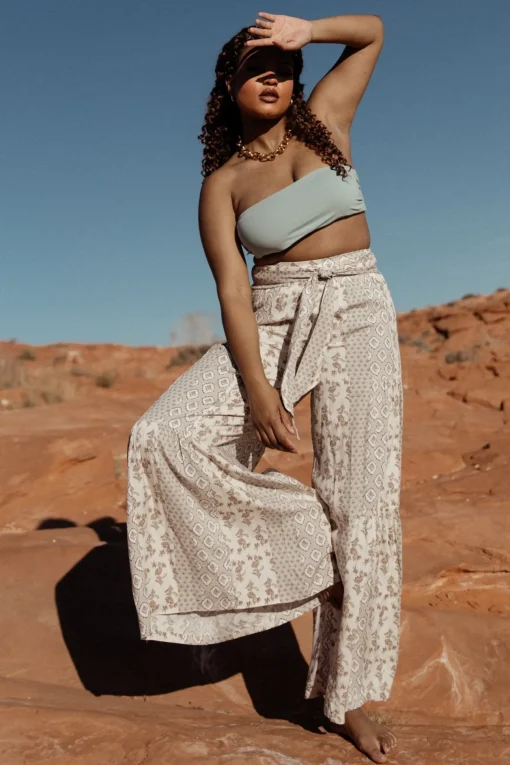 San Sebastian Pants | Tan Multi