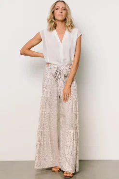 San Sebastian Pants | Tan Multi