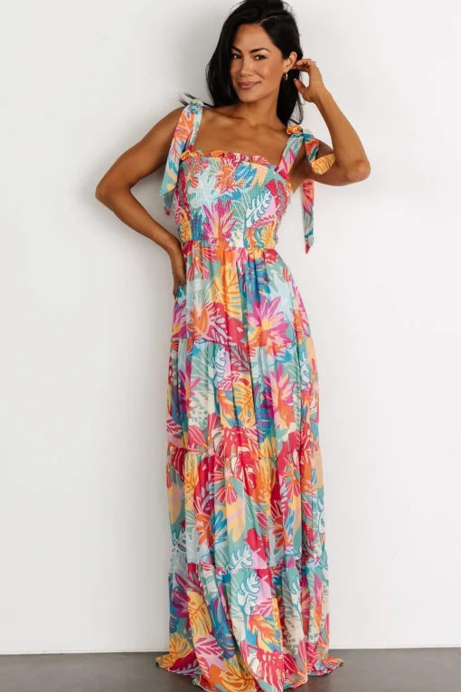 Santana Maxi Dress | Multi Print