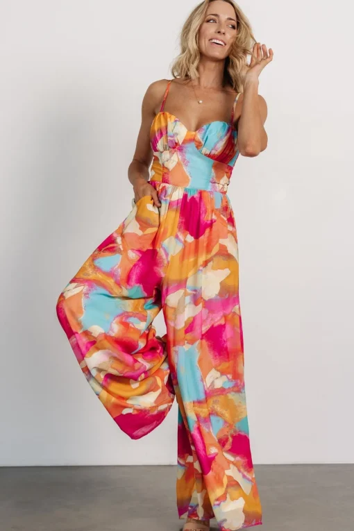 Shea Jumpsuit | Multi Print