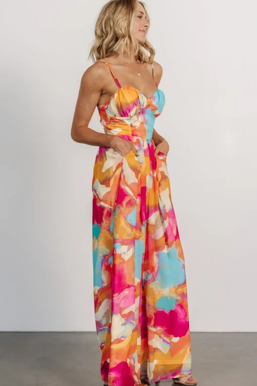 Shea Jumpsuit | Multi Print