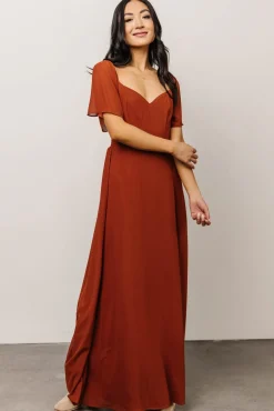 Sierra Sweetheart Maxi Dress | Spice