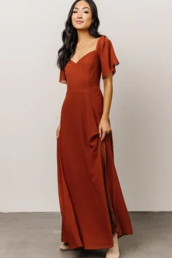 Sierra Sweetheart Maxi Dress | Spice